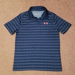 Under Armour Boys Printed Polo Shirt